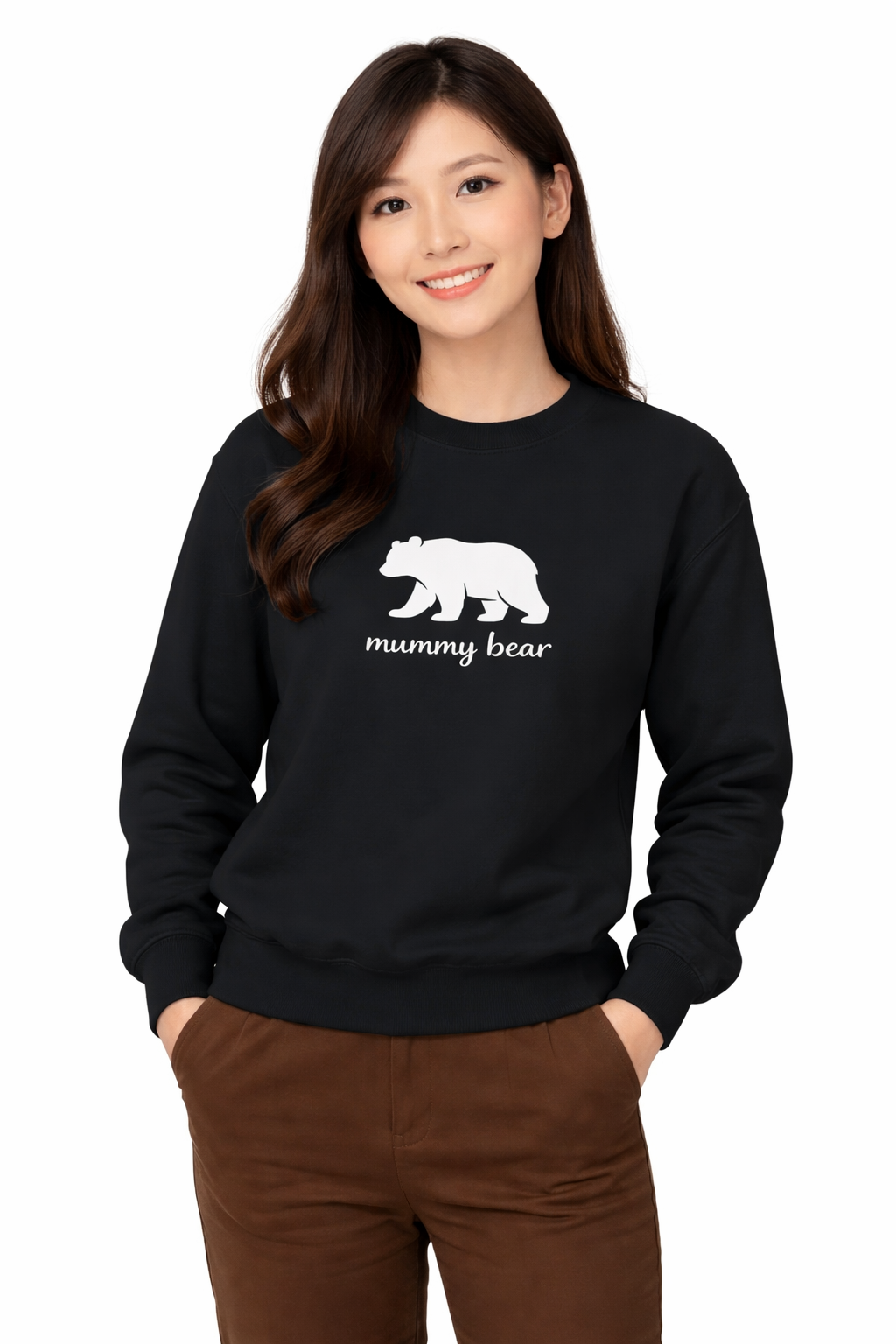 Bear Family Matching Jumper Set – Black | Matching Family Outfits