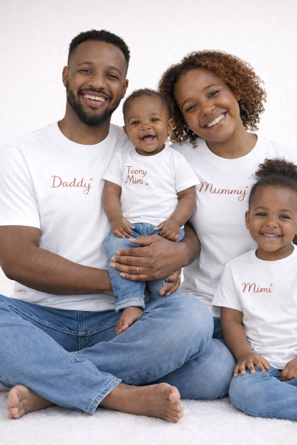 Mini Matching T-Shirt Set | Parent and Child Matching Tops