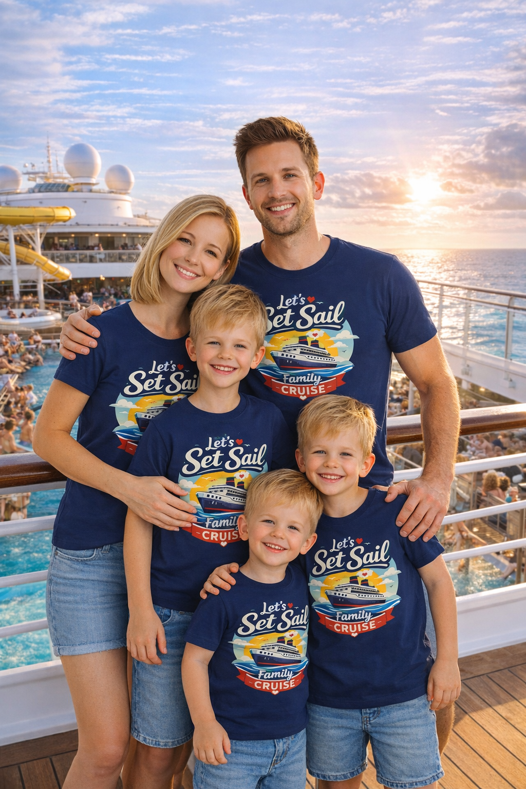 Family Cruise Matching T-Shirts | Matching Family Holiday Outfits