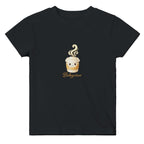 Mummy and Baby Coffee Matching Long Sleeve Tops – Black