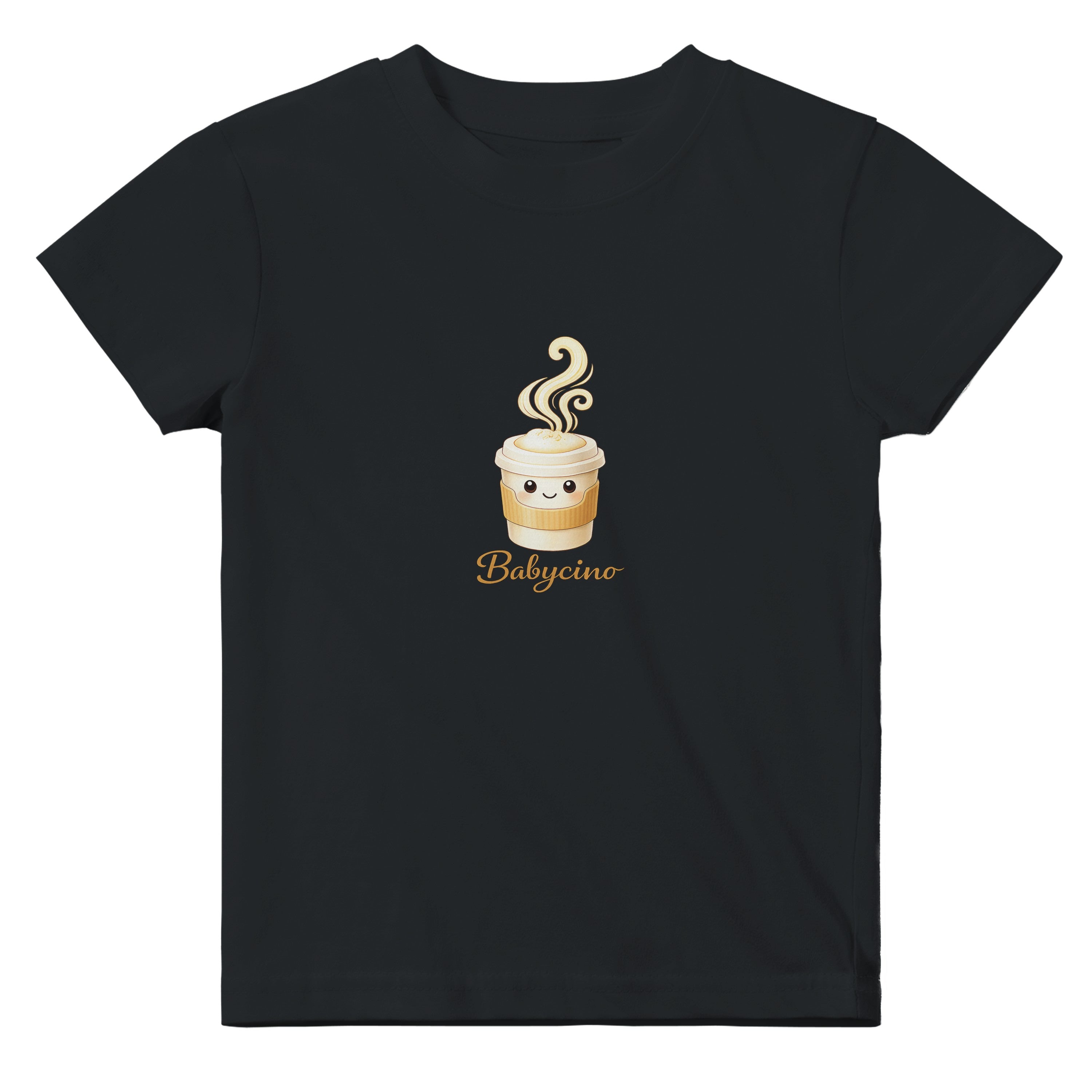 Mummy and Baby Coffee Matching Long Sleeve Tops – Black