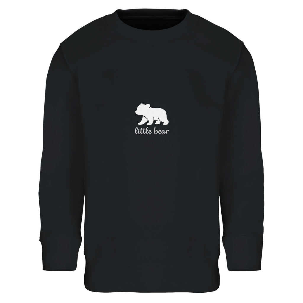Bear Family Matching Jumper Set – Black | Matching Family Outfits
