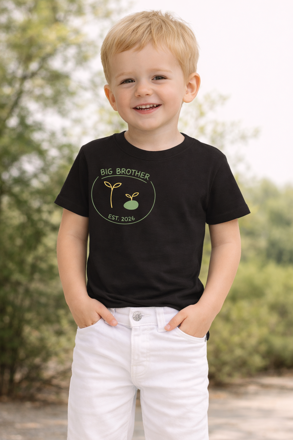 New Life Matching T-Shirt Set – Black | Family Matching Tops