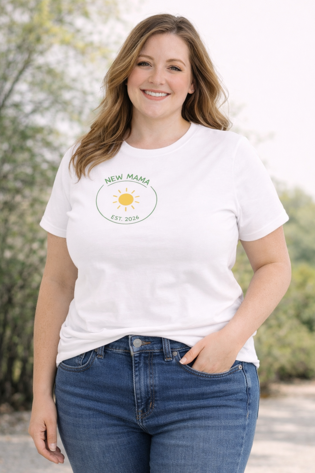 New Life Matching T-Shirt Set – White | Matching Family Clothing