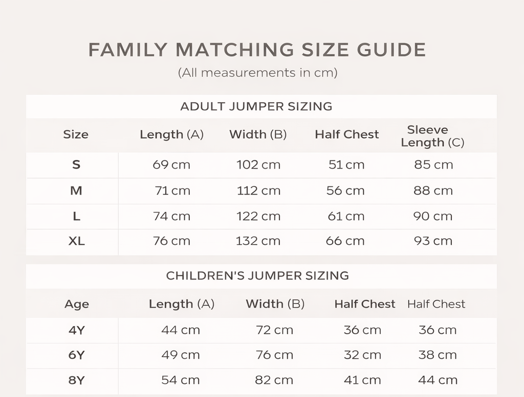 Bear Family Matching Jumper Set – Black | Matching Family Outfits