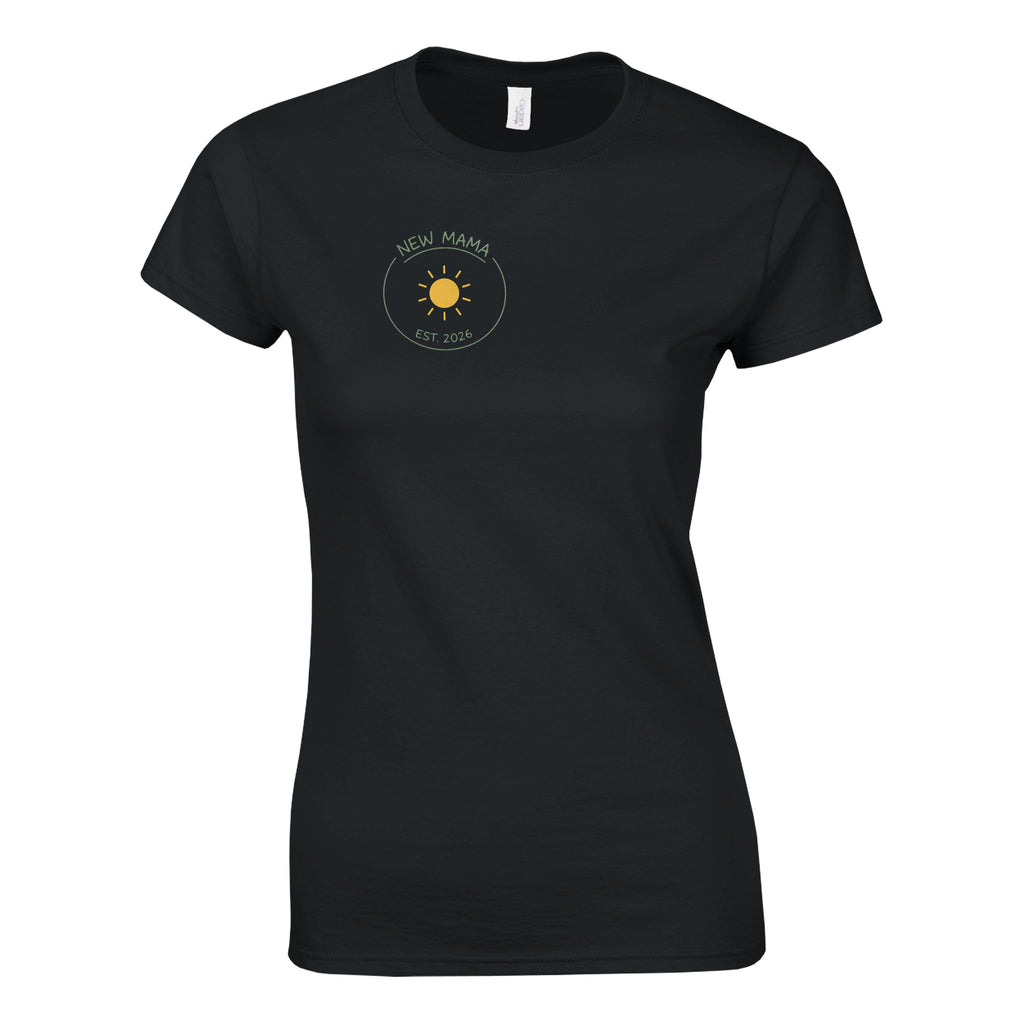 New Life Matching T-Shirt Set – Black | Family Matching Tops