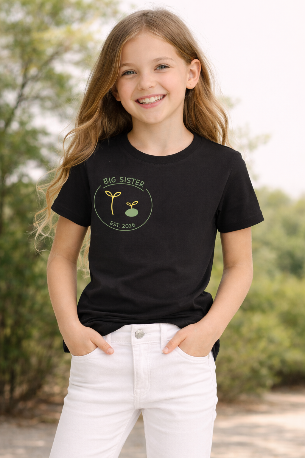 New Life Matching T-Shirt Set – Black | Family Matching Tops
