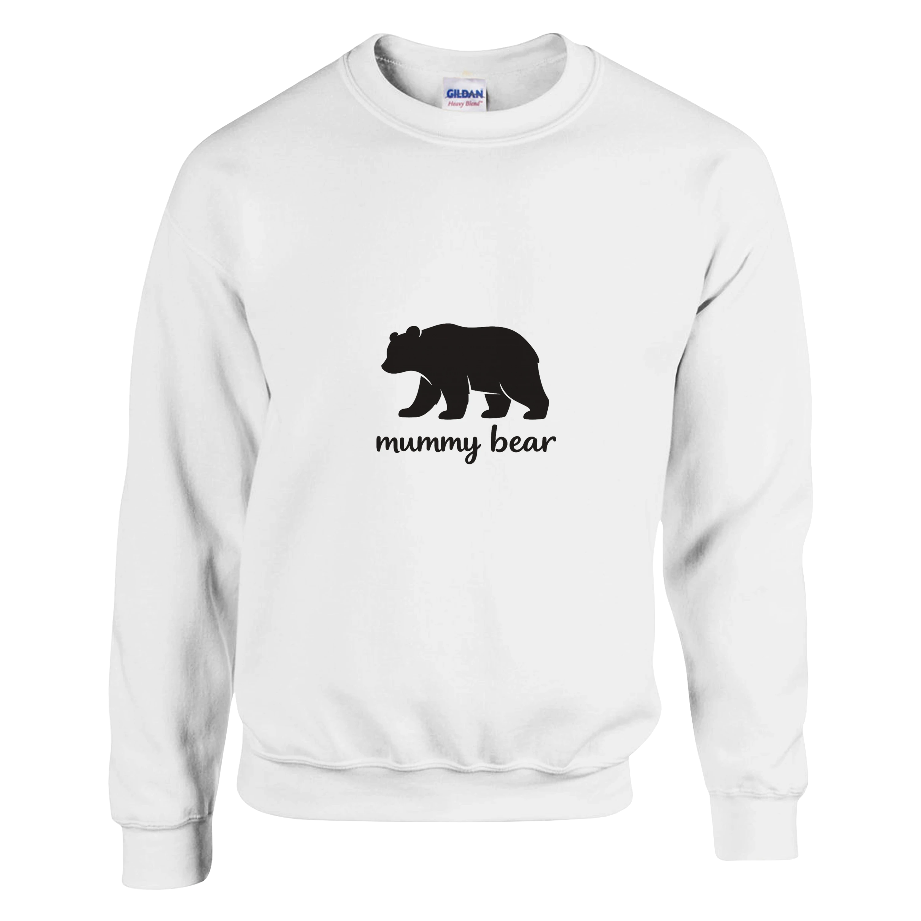 Bear Family Matching Jumper Set – White | Matching Family Outfits